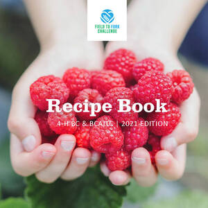 Field to Fork Challenge 2021 Recipe Book Cover